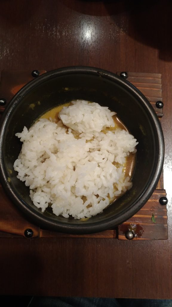 カレーつけ麺＋ライス