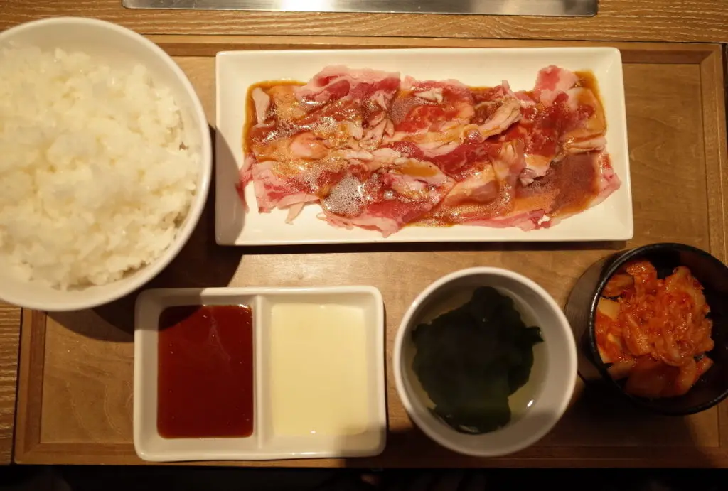 うす切りカルビセット
