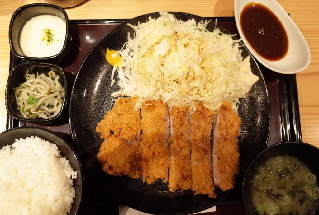 バラカツ定食