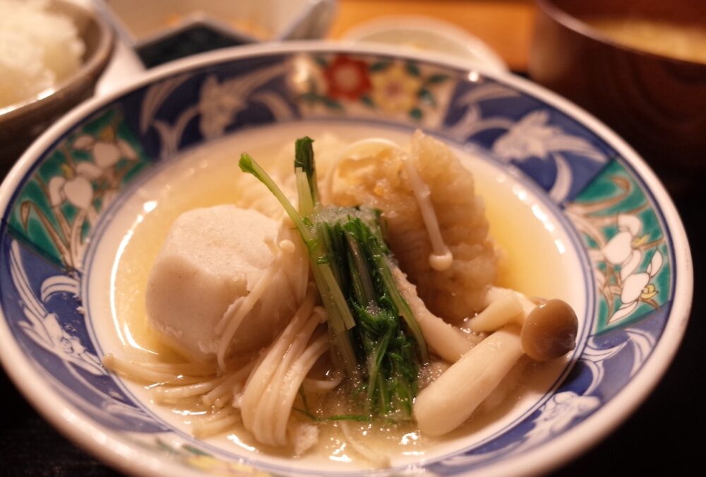 鱧の大根おろし煮