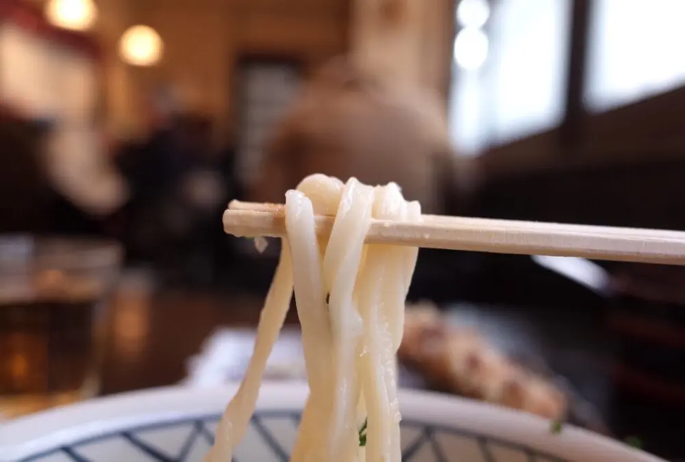 一口のうどん