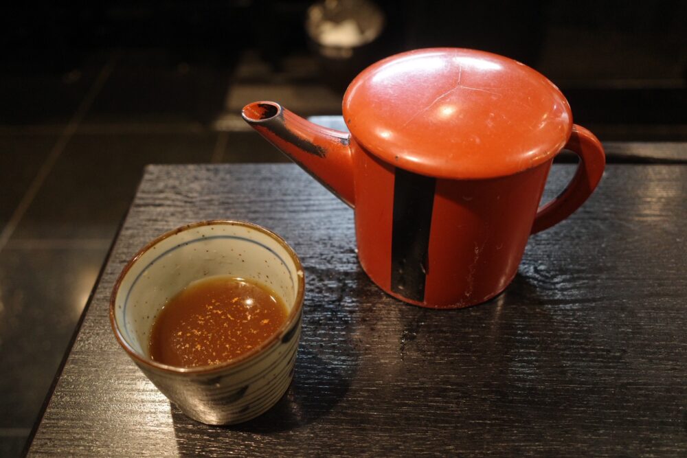 蕎麦湯