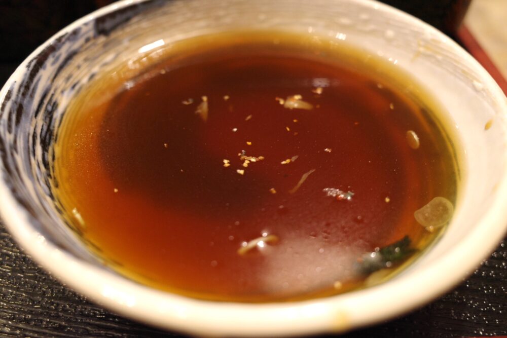 蕎麦湯