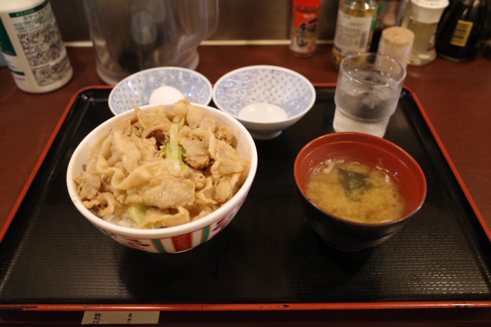 名物スタミナ丼 並盛セット