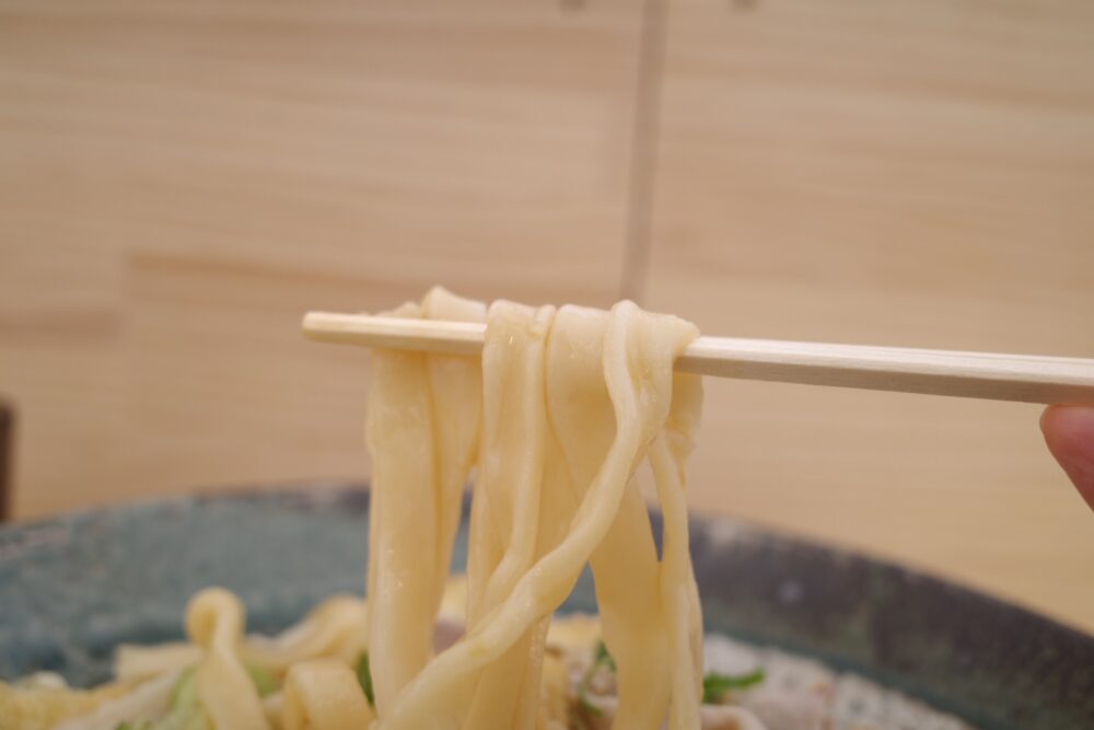 一口のうどん