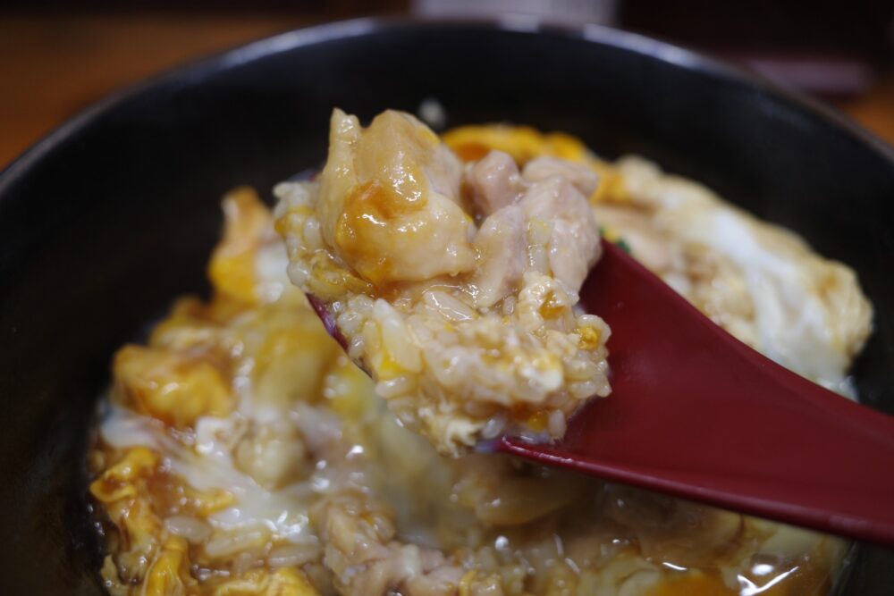 一口の親子丼