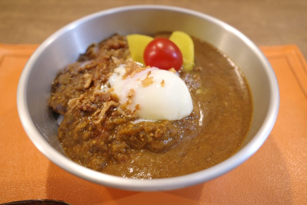 特製カレーボウル あいがけの表面