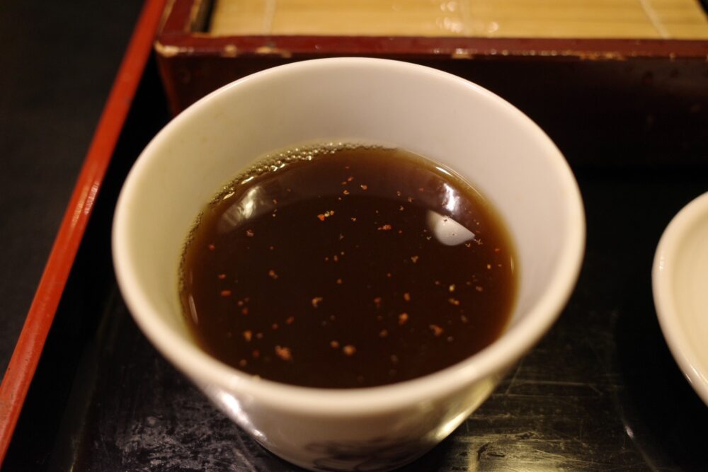 蕎麦湯