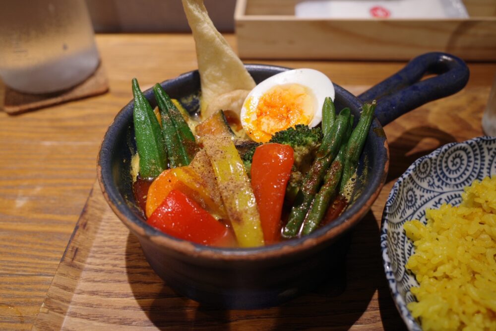 野菜たっぷりベジタブルスープカレー