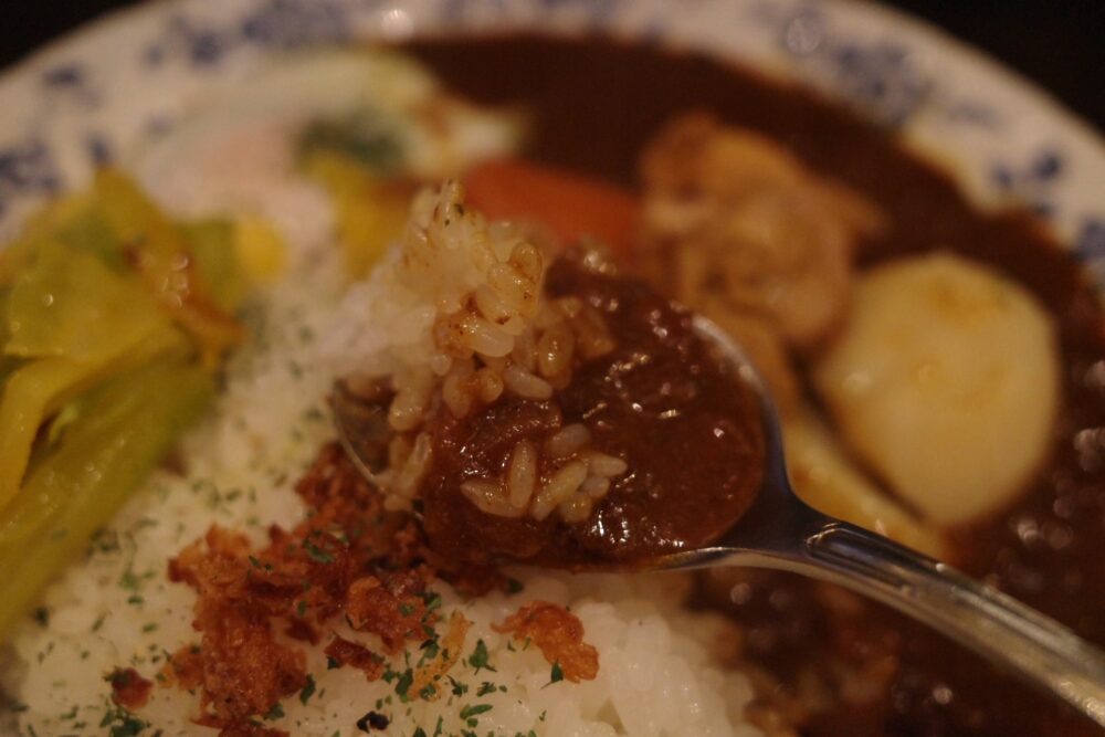 一口の欧風カレー