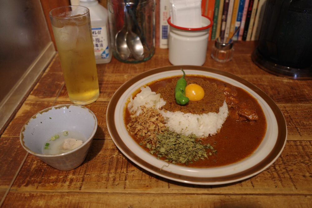 あいがけ(チキン＆キーマ)セット