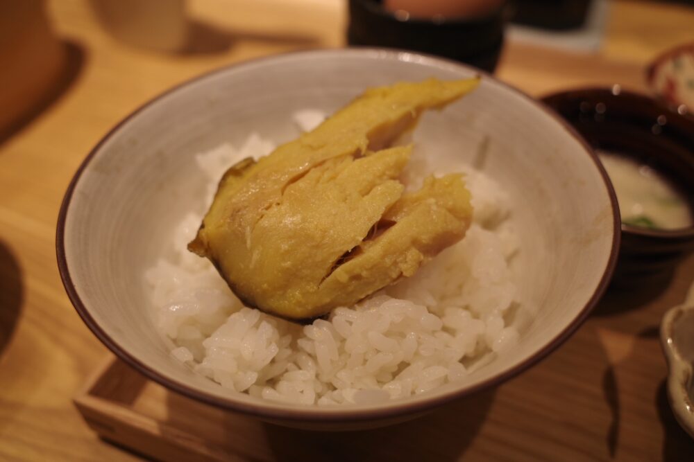 西京焼きをのせたご飯