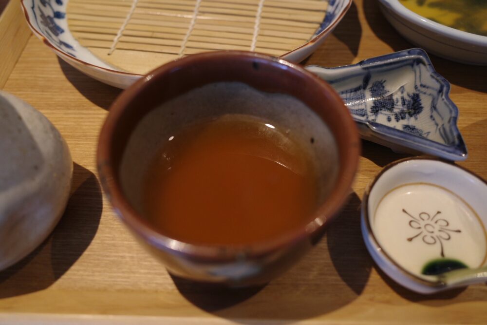 蕎麦湯