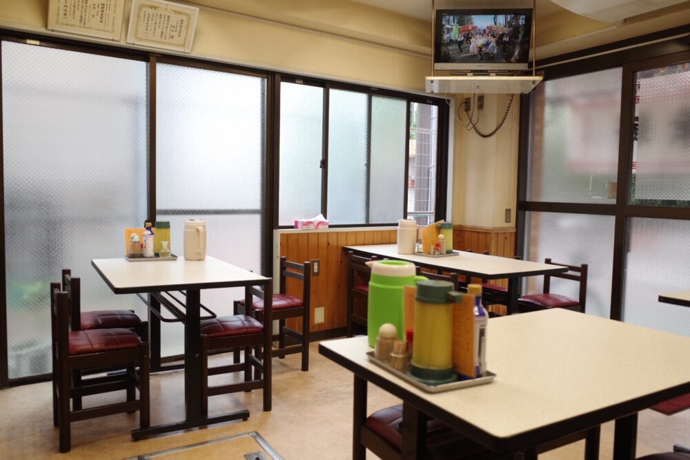 竹葉軒さん店内