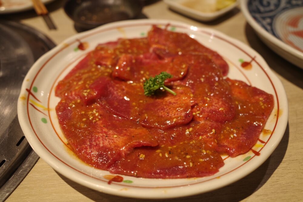 味噌タン焼き
