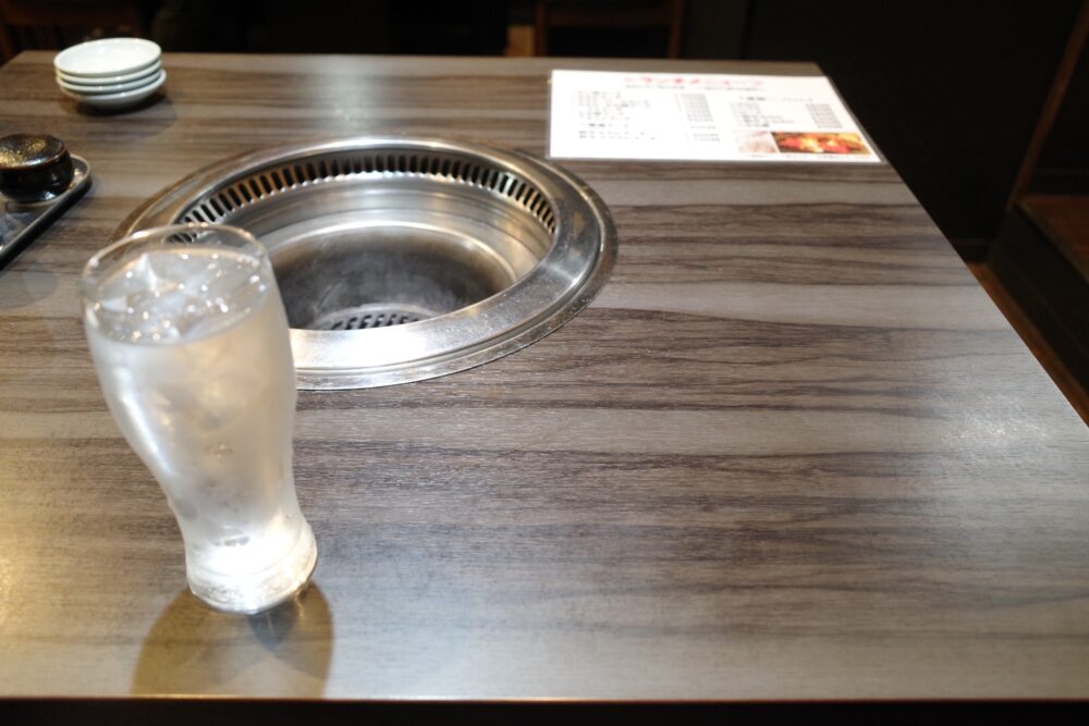 焼肉すみかさん店内