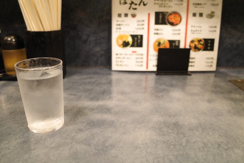 中華料理 ぼたんさんカウンター