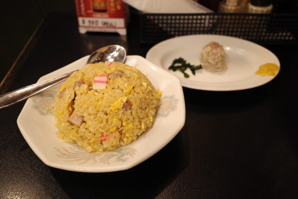 チャーハンと博雅のシュウマイ