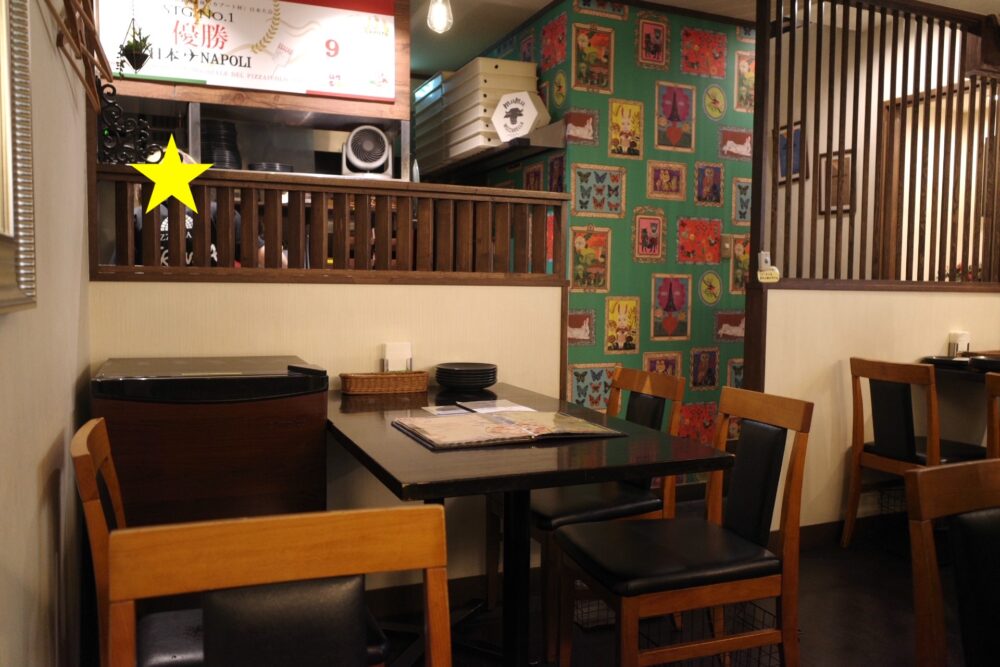 ピッツェリア ダ グランツァさん店内