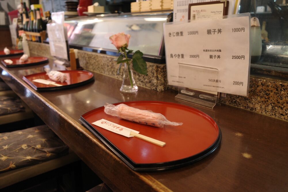 鳥やき川中島さん店内