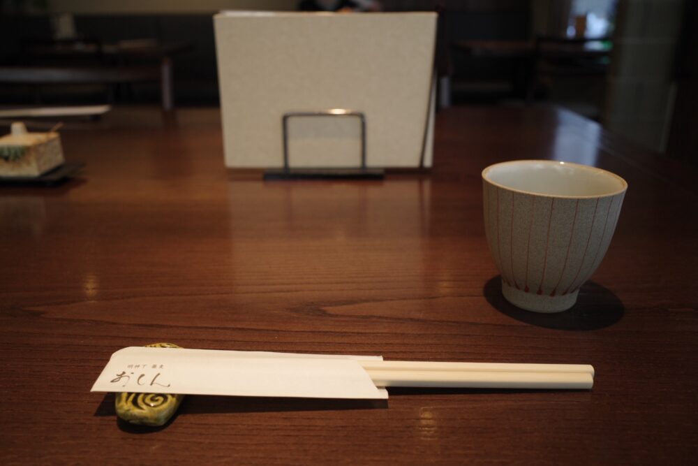 明神下 蕎麦 おしんさんカウンター