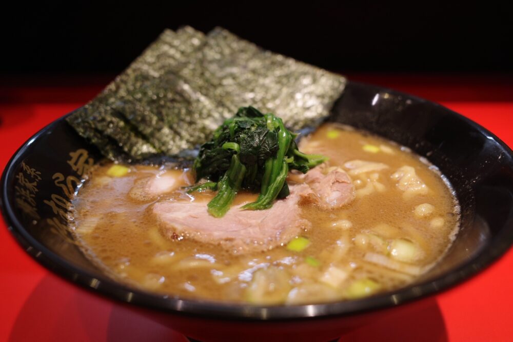 ラーメンの盛り具合