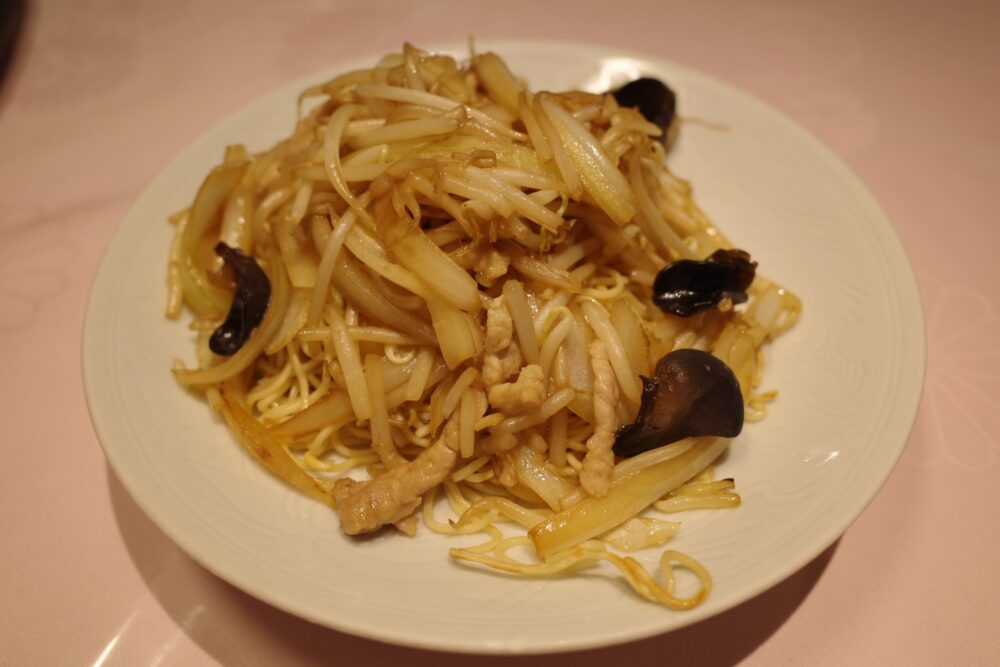 上海式肉焼きそば(柔らかい)