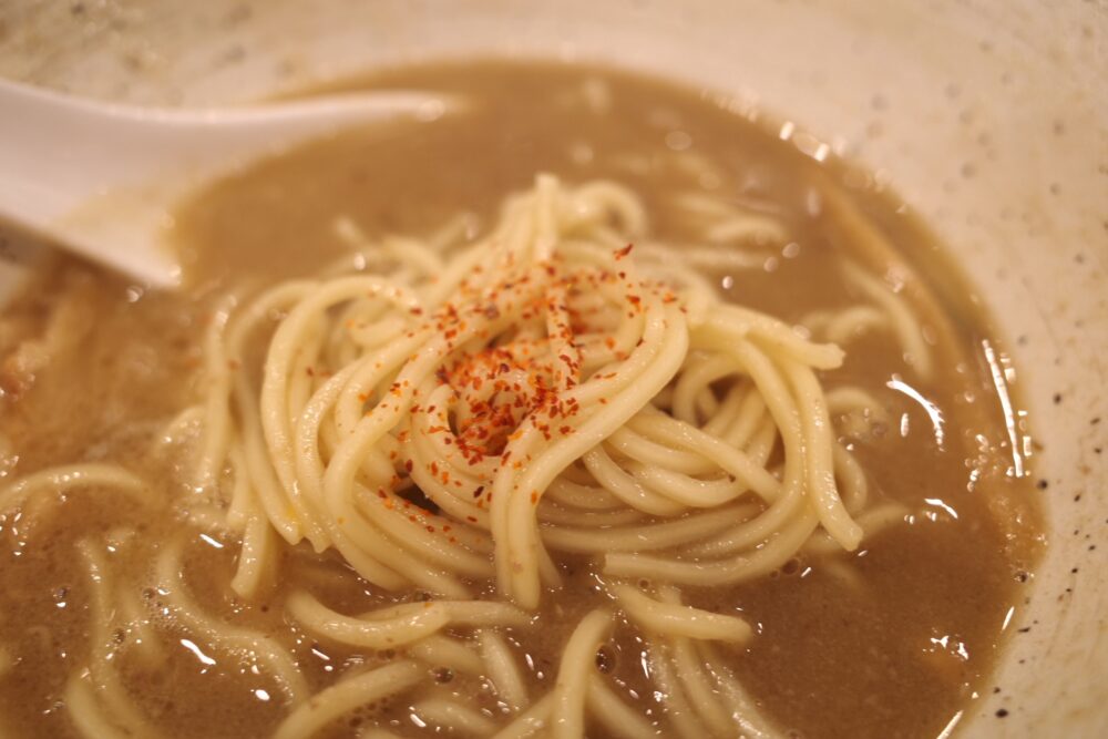 一味唐辛子トッピング
