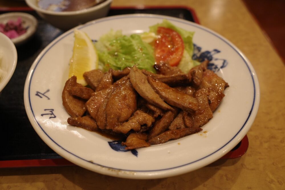 レバーの生姜焼き