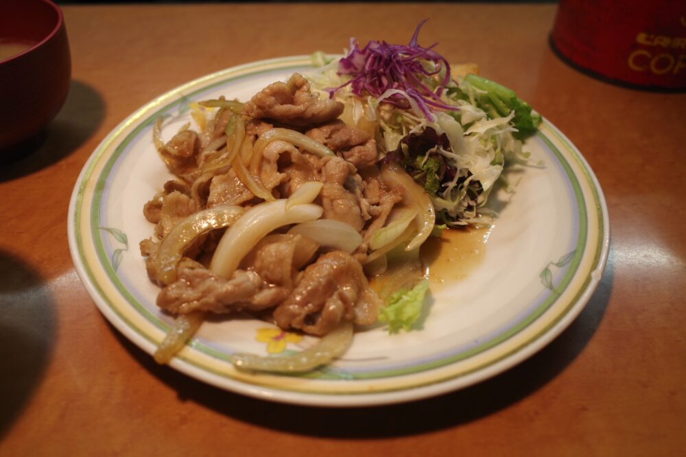しょうが焼き定食