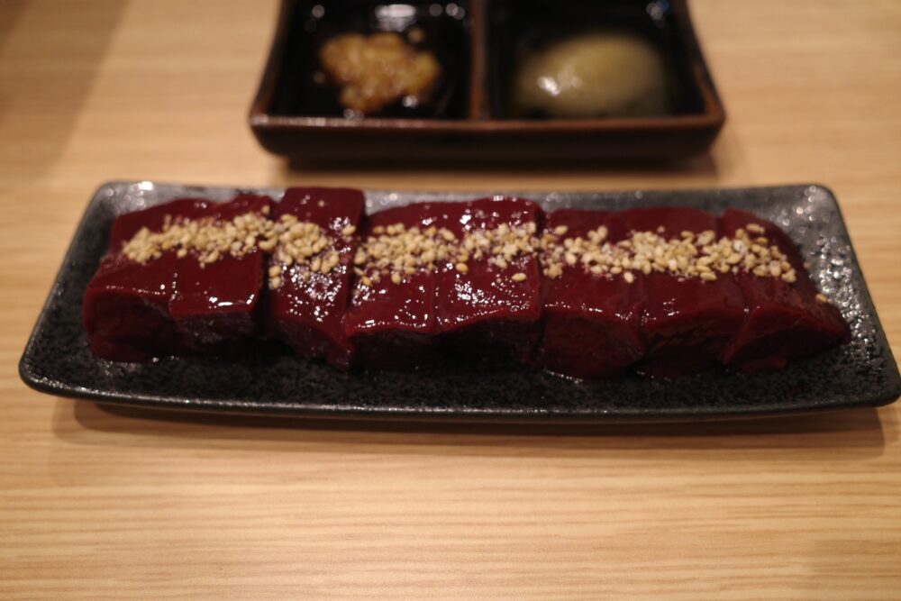 上レバブツ焼き