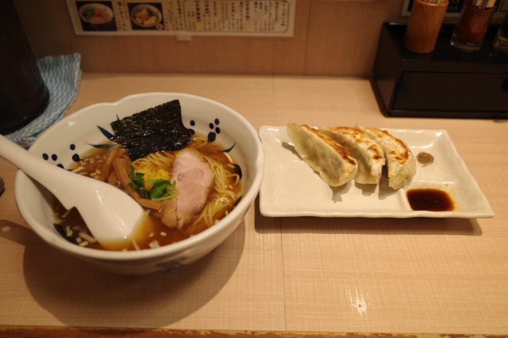 らーめん＋和風ぎょうざ