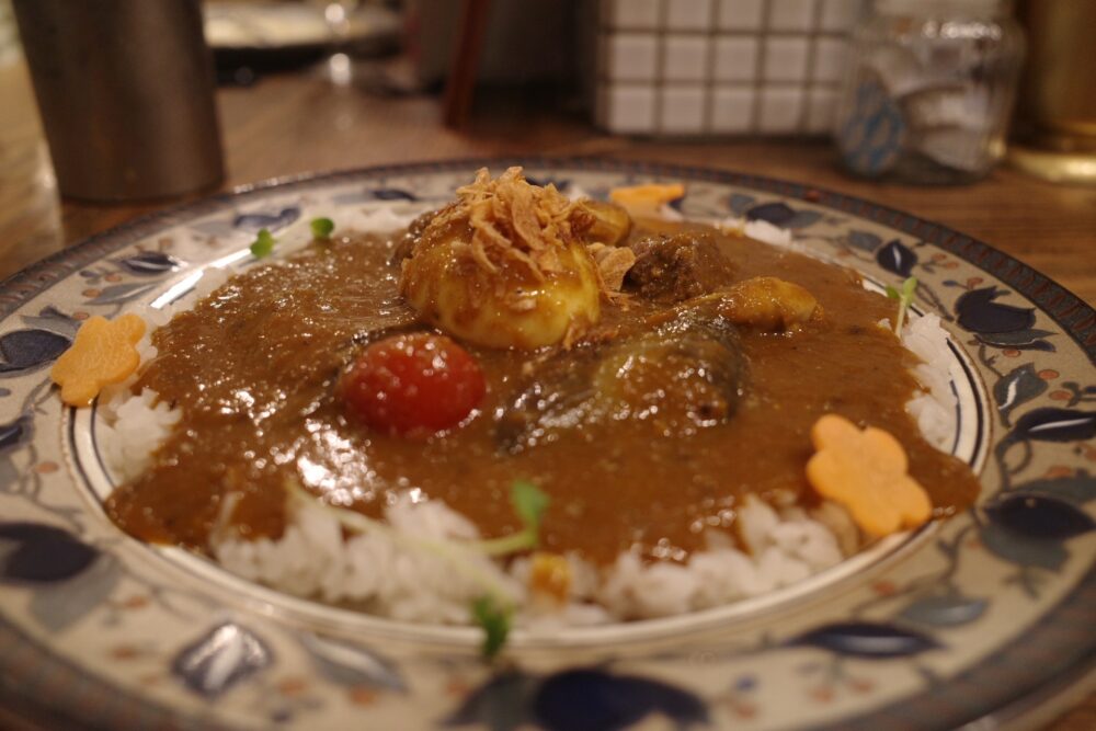 スペシャルカレーの表面