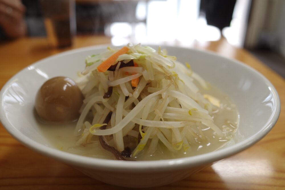 鶏塩タンメンの盛り具合