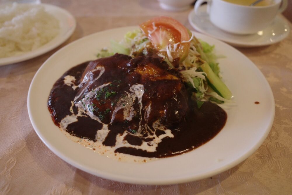 チーズハンバーグ