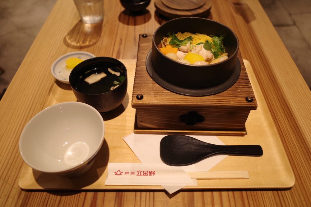 五目釜飯セット(開けた後)