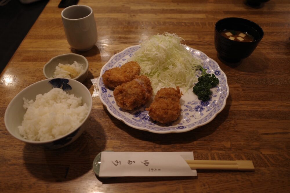 ヒレかつ定食