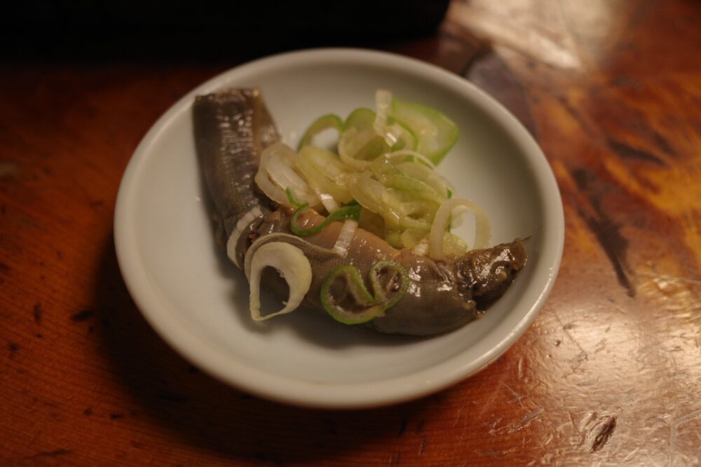 どぜうなべの表面