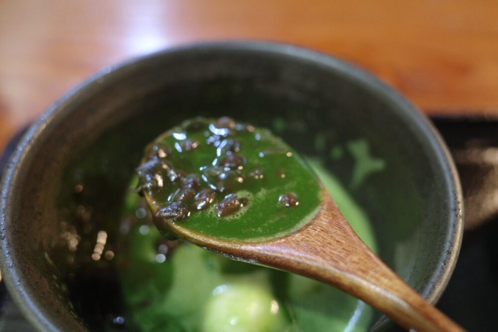 抹茶とあずき