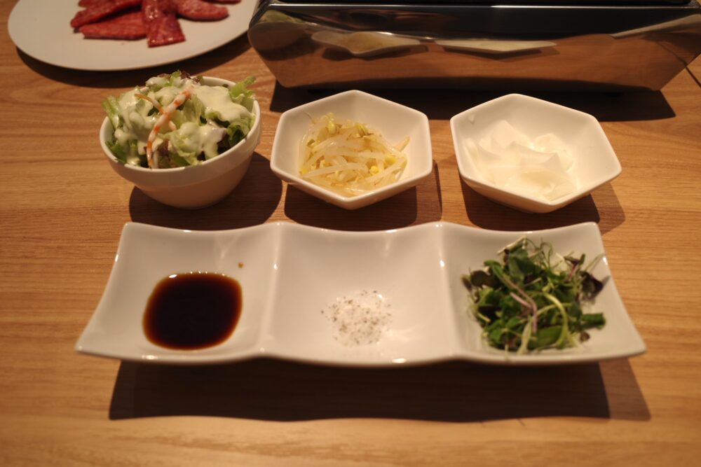小鉢と薬味