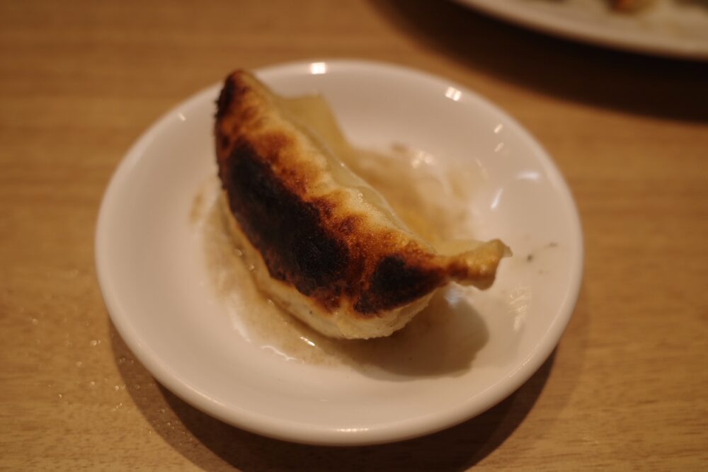 一つの餃子