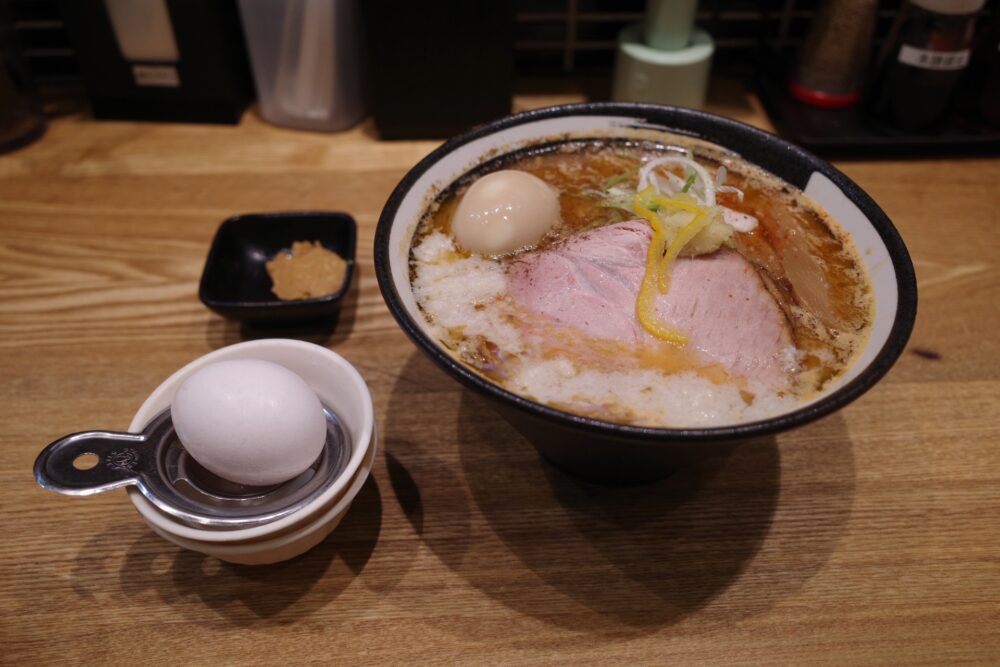 熟成味噌らーめん 味玉セット