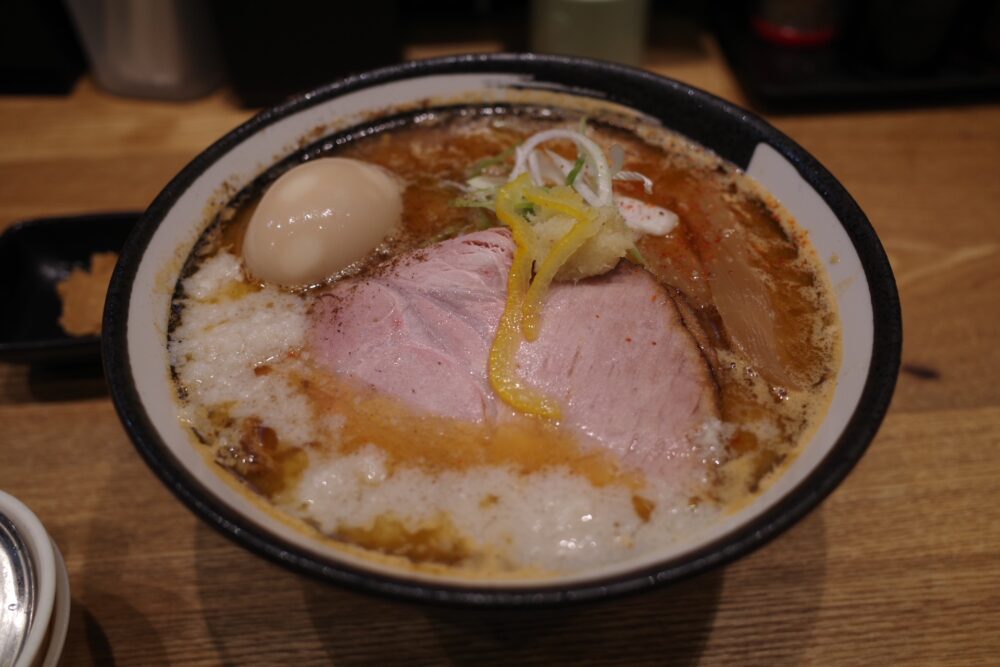 熟成味噌らーめん 味玉
