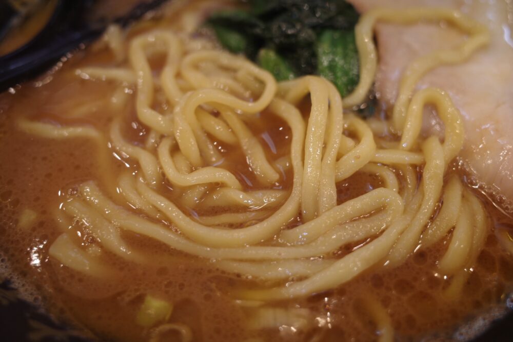 ラーメンの表面