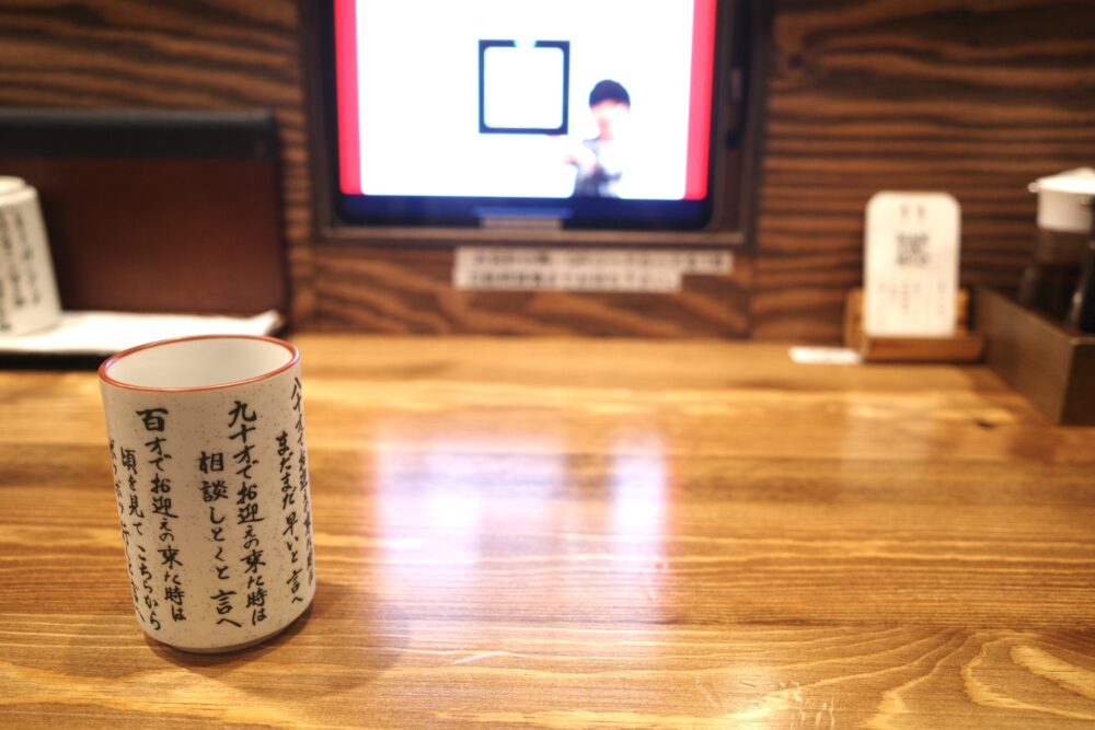 しんぱち食堂さんカウンター