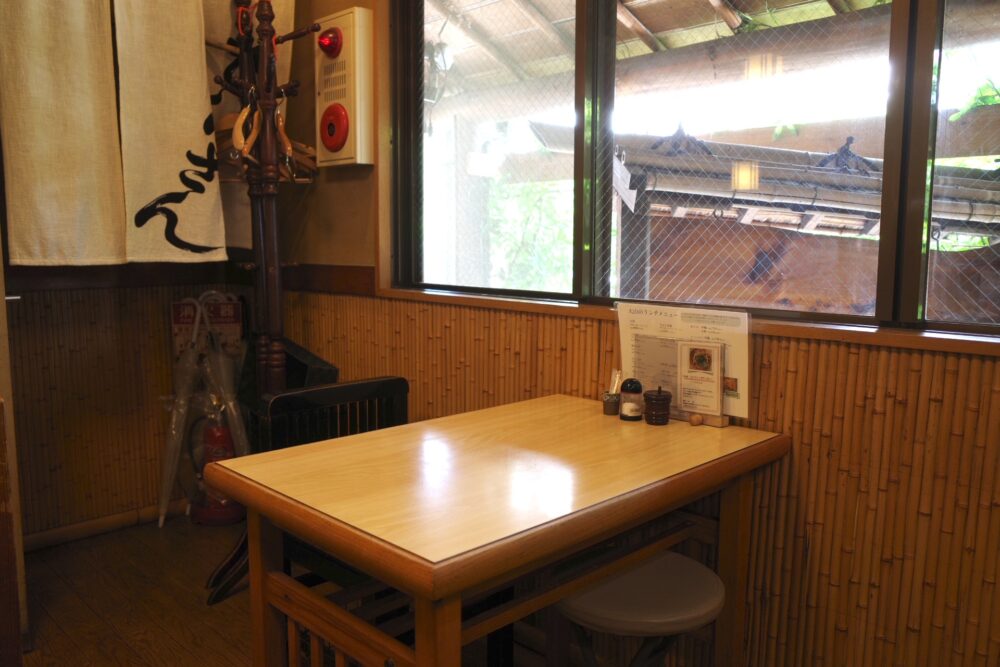 天山さんテーブル