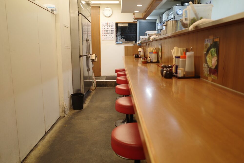 武将家外伝さん店内