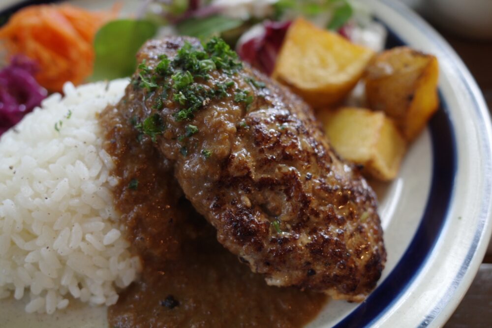 SLOWTABLEジューシーハンバーグ