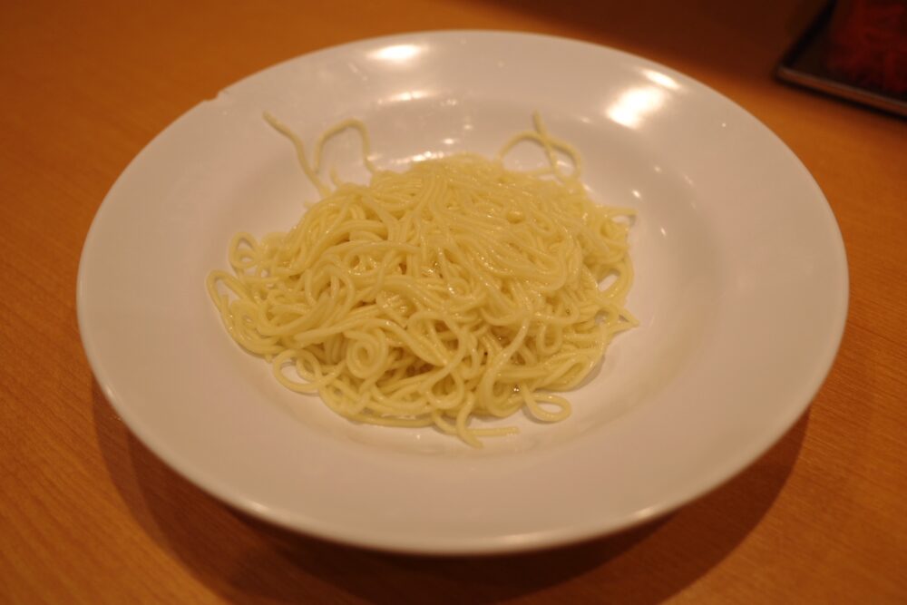 ハーフ替え玉