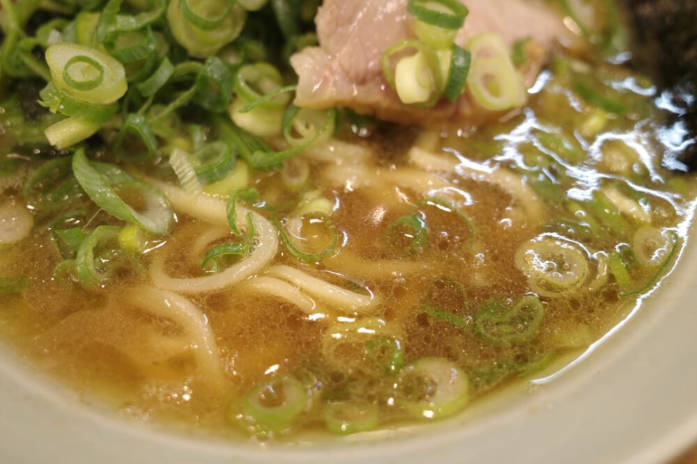 スープの表面